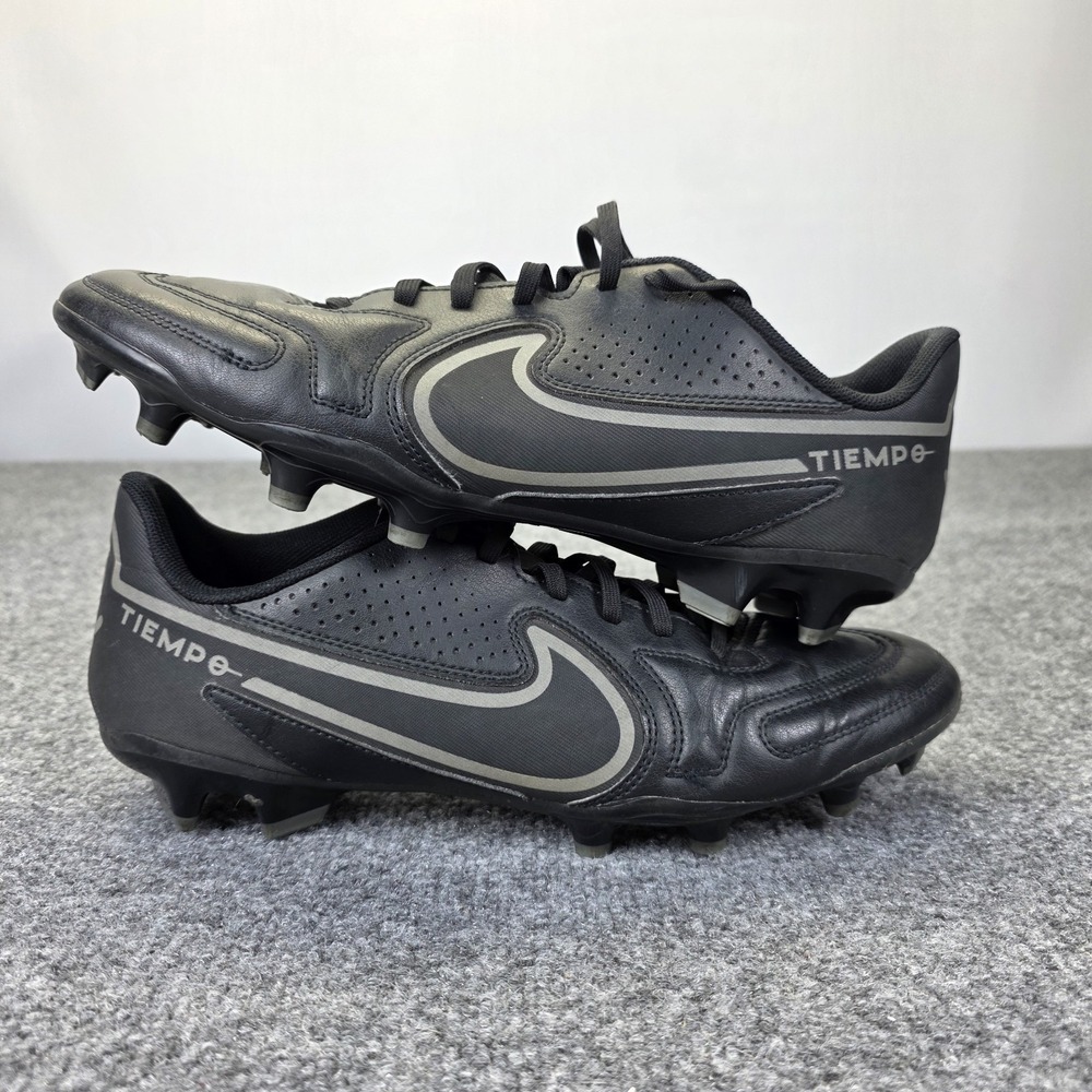 Nike Tiempo Men's Black Soccer Cleats